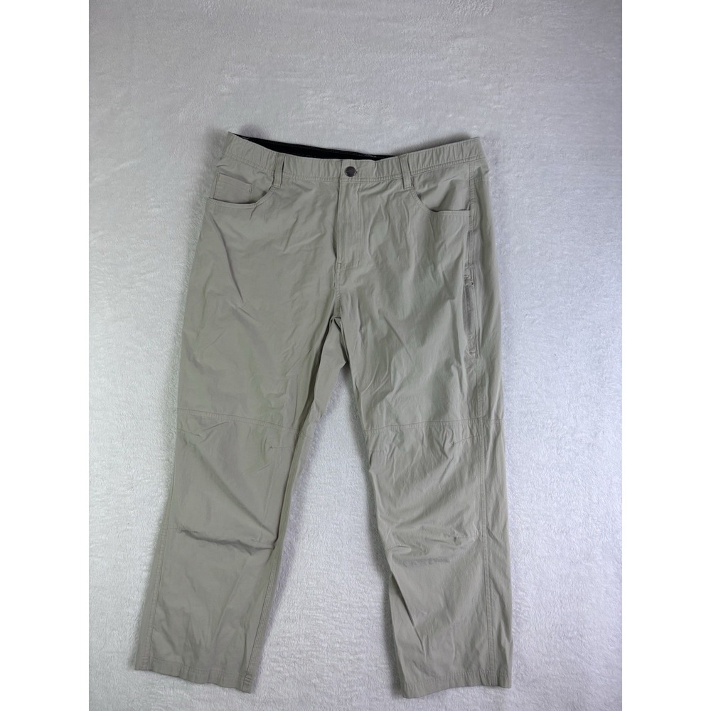 Ascend Acadia Mens 42x30 Tan Hiking Pants Lightweight Outdoor Gorpcore Khaki